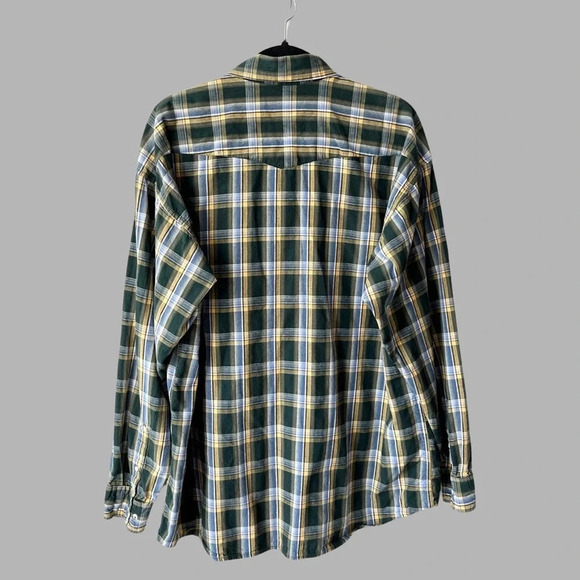 Panhandle Slim Plaid Cotton Western Button Down  Shirt - Picture 2 of 13